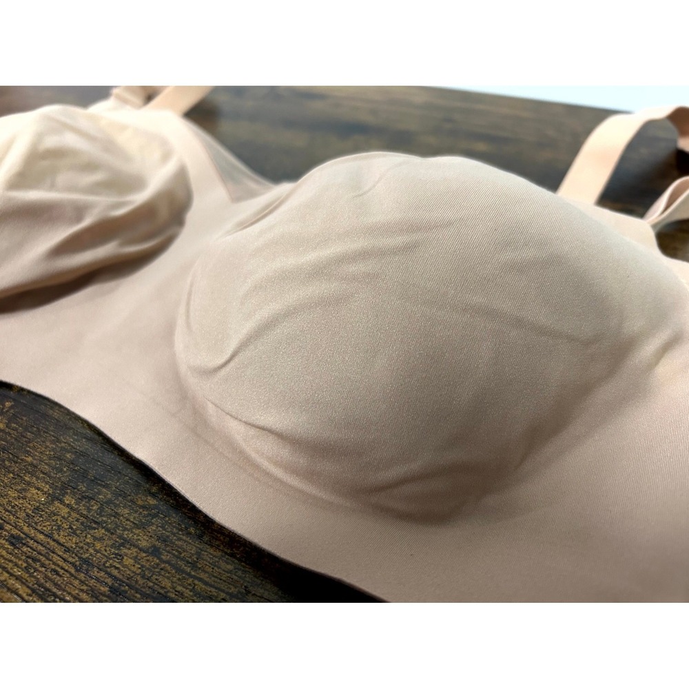 Honeylove Crossover Bra Sand Beige Wireless Seamless Support Size 1X LWBR0302 - Picture 4 of 10